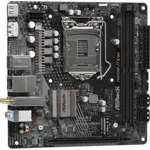 Материнская плата ASRock H410 S1200 H410M-ITX/AC Mini-ITX, LGA 1200