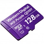 Флеш (Flash) карты Western Digital Purple SC QD101 Ultra Endurance microSD Card WDD128G1P0C (128 ГБ)