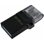 USB флешка (Flash) Kingston DataTraveler microDuo 3 G2 DTDUO3G2/64GB (64 ГБ)