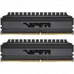 ОЗУ Patriot Viper 4 Blackout PVB432G360C8K (DIMM, DDR4, 32 Гб (2 х 16 Гб), 3600 МГц)