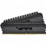 ОЗУ Patriot Viper 4 Blackout PVB432G360C8K (DIMM, DDR4, 32 Гб (2 х 16 Гб), 3600 МГц)