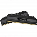 ОЗУ Patriot Viper 4 Blackout PVB432G360C8K (DIMM, DDR4, 32 Гб (2 х 16 Гб), 3600 МГц)