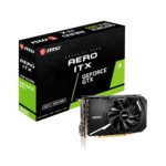 Видеокарта MSI GeForce GTX 1650 D6 AERO ITX OCV1 (4 ГБ)