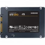 Жесткий диск Samsung 870 QVO MZ-77Q4T0BW SSD (твердотельные), 4 ТБ, 2.5 дюйма, SATA