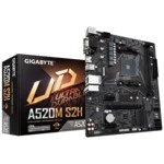 Материнская плата Gigabyte A520M S2H (Micro-ATX, AMD AM4)