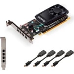 Видеокарта PNY Quadro P1000 V2 4096Mb VCQP1000DVIV2BLK-1 (4 ГБ)