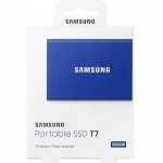Внешний жесткий диск Samsung External SSD T7 Indigo Blue MU-PC500H/WW (500 ГБ)