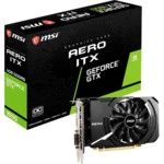 Видеокарта MSI Geforce GTX 1650 GTX 1650 D6 AERO ITX V1 (4 ГБ)