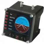Манипулятор Logitech Flight Instrument Panel (приборная панель с ЖК-дисплеем для авиасимуляторов) 945-000008