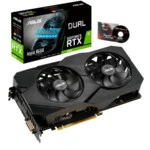 Видеокарта Asus DUAL-RTX2060-A6G-EVO DUAL-RTX2060-A6G-EVO bp 6 ГБ