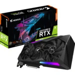 Видеокарта Gigabyte RTX 3070 AORUS MASTER 8G LHR GV-N3070AORUS M-8GD (8 ГБ)
