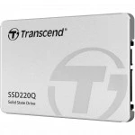Внутренний жесткий диск Transcend SSD220Q TS500GSSD220Q (SSD (твердотельные), 500 ГБ, 2.5 дюйма, SATA)