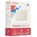 Внешний жесткий диск Toshiba Canvio Advance [HDTCA40EW3CA] (4 ТБ)