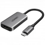 Кабель интерфейсный UGREEN Конвертер с USB 3.1(m) Type C на HDMI 50314 (USB Type C - HDMI)