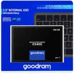 Внутренний накопитель GoodRam SSDPR-CX400-128-G2 (SSD (твердотельные), 128 ГБ, 2.5 дюйма, SATA)