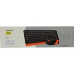 Клавиатура + мышь A4Tech Fstyler FG-1010-ORANGE Fstyler