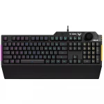 Клавиатура Asus TUF Gaming K1 RGB 90MP01X0-BKRA00 (Проводная, USB)