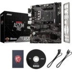 Материнская плата MSI A520M PRO (Micro-ATX, AMD AM4)