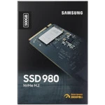 Внутренний жесткий диск Samsung 980 Series MZ-V8V500BW (SSD (твердотельные), 500 ГБ, M.2, PCIe)