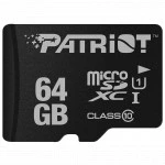 Флеш (Flash) карты Patriot LX Series Class 10 + adapter SD PSF64GMCSDXC10 (64 ГБ)