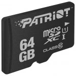 Флеш (Flash) карты Patriot LX Series Class 10 + adapter SD PSF64GMCSDXC10 (64 ГБ)