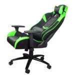 Компьютерный стул GameMax Игровое кресло GCR08 GREEN/BLACK