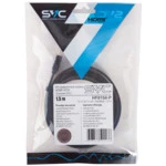 Кабель интерфейсный SVC кабель HDMI-HDMI плоский 1.5 м. HF0150-P