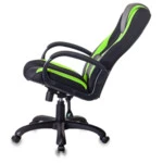 Компьютерный стул Бюрократ Кресло Zombie VIKING-9 Green Z-VIKING-9-B/G