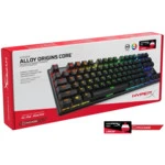 Клавиатура HyperX Alloy Origins Core HX-KB7BLX-RU (Проводная, USB)