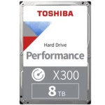 Жесткий диск Toshiba X300 HDWR480UZSVA HDD (классические), 8 ТБ, 3.5 дюйма, SATA