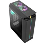 Корпус Aerocool Gladiator Duo-G-BK-v1 ACCM-PB27033.11 (Игровые, Mid-Tower)