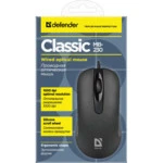 Мышь Defender Classic MB-230 52231 (Бюджетная, Проводная)