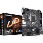 Материнская плата Gigabyte H410M H V3 (Micro-ATX, LGA 1200)