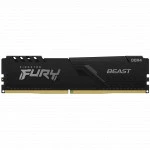 ОЗУ Kingston FURY Beast Black Gaming Memory KF437C19BB1/16 (DIMM, DDR4, 16 Гб, 3733 МГц)