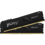 ОЗУ Kingston FURY Beast Black KF437C19BB1K2/32 (DIMM, DDR4, 32 Гб (2 х 16 Гб), 3733 МГц)