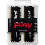 ОЗУ Kingston FURY Beast Black RGB KF437C19BB1AK2/32 DIMM, DDR4, 32 Гб (2 х 16 Гб), 3733 МГц