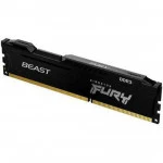 ОЗУ Kingston Fury Beast Black KF316C10BB/8 (DIMM, DDR3, 8 Гб, 1600 МГц)
