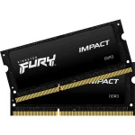 ОЗУ Kingston FURY Impact KF316LS9IBK2/8 (SO-DIMM, DDR3, 8 Гб (2 х 4 ГБ), 1600 МГц)