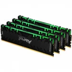 ОЗУ Kingston Fury Renegade RGB KF432C16RBAK4/128 (DIMM, DDR4, 128 Гб (4 х 32 Гб), 3200 МГц)