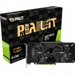 Видеокарта Palit GTX 1660Ti DUAL OC 6G NE6166TS18J9-1160C (6 ГБ)