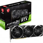 Видеокарта MSI RTX 3060 Ti VENTUS 3X 8G OC LHR (8 ГБ)