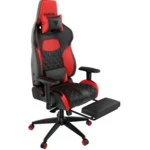 Компьютерный стул Gamdias Игровое кресло ACHILLES P1 L Black/Red ACHILLES P1 L BR