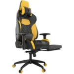 Компьютерный стул Gamdias ACHILLES P1 L Black/Yellow ACHILLES P1 L BY