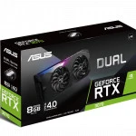Видеокарта Asus GeForce RTX 3070 DUAL V2 DUAL-RTX3070-8G-V2 (8 ГБ)