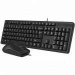 Клавиатура + мышь A4Tech KK-3330 KK-3330 USB (BLACK)
