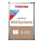 Внутренний накопитель Toshiba N300 High-Reliability HDWG440EZSTA (HDD (классические), 4 ТБ, 3.5 дюйма, SATA)