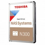 Внутренний накопитель Toshiba N300 High-Reliability HDWG440EZSTA (HDD (классические), 4 ТБ, 3.5 дюйма, SATA)