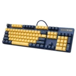 Клавиатура Rapoo V500PRO Yellow Blue (Проводная, USB)