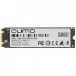 Внутренний жесткий диск Qumo Novation [Q3DT-256GMSY-M2] (SSD (твердотельные), 256 ГБ, M.2)
