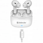 Наушники Defender Twins 903 White 63903